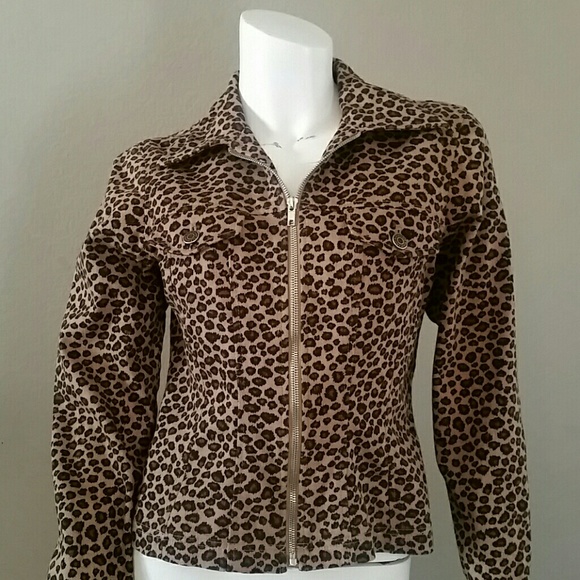 anne klein cropped embroidered jacket